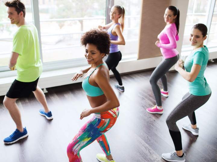 Cours de zumba, Massy